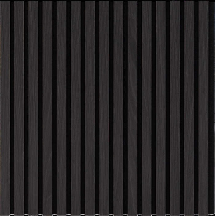 Akoestisch paneel - Zwart eiken 60 x 240 cm - LEVERING APRIL 2024