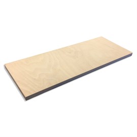 Plank in berken multiplex, dwarsfineer