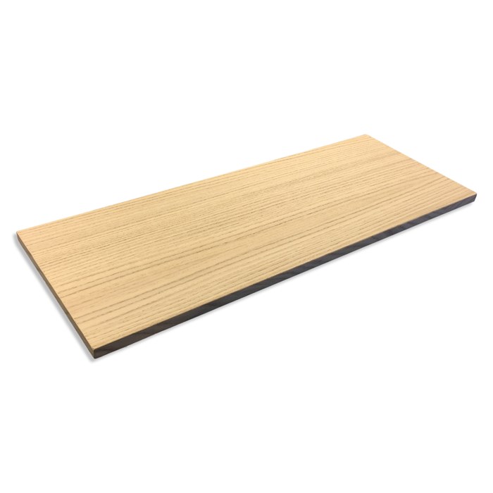 toewijzing jam vorm Plank in eiken | MDF-plank met eiken structuur op maat