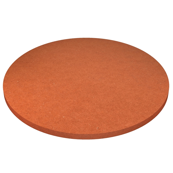 Oranje Valchromat MDF ronde